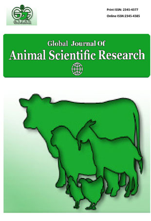 Global Journal of Animal Scientific Research - Volume:1 Issue: 1, Winter 2013