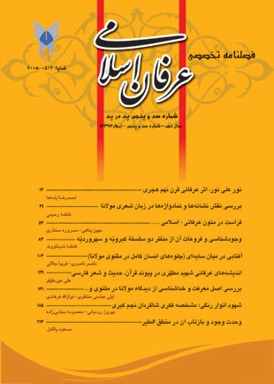 عرفان اسلامی - پیاپی 35 (بهار 1392)