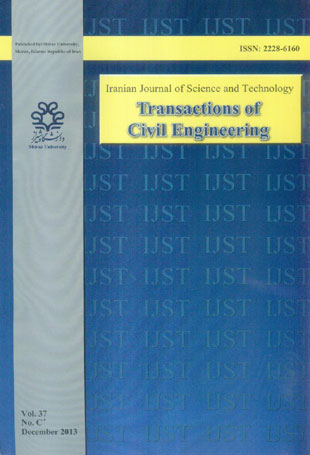 Science and Technology Transactions of Civil Engineering - Volume:37 Issue: 2, 2013