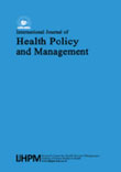 Health Policy and Management - Volume:2 Issue: 1, Jan 2014