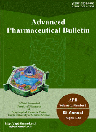 Advanced Pharmaceutical Bulletin - Volume:4 Issue: 3, Sep 2014