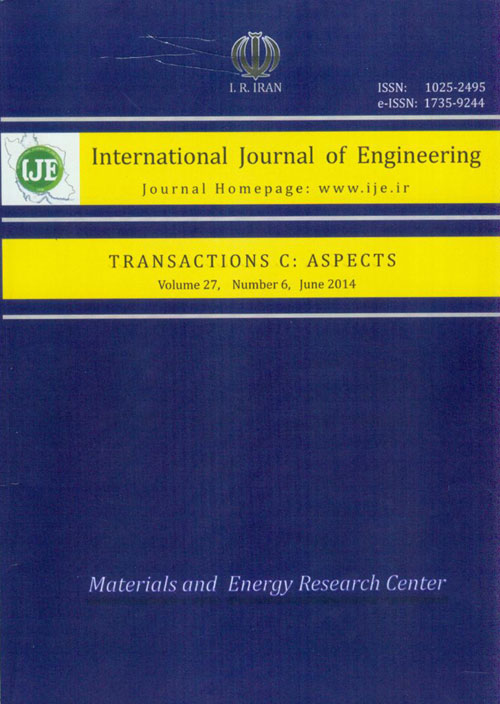 Engineering - Volume:27 Issue: 6, June 2014