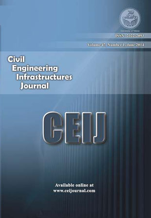 Civil Engineering Infrastructures Journal - Volume:47 Issue: 1, Jun 2014