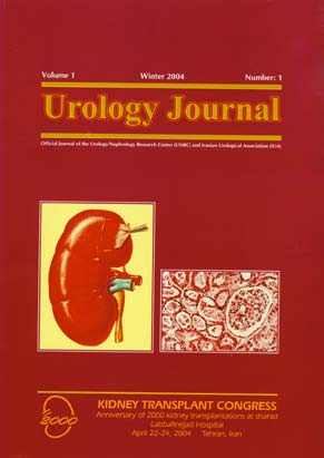 Urology Journal - Volume:1 Issue: 1, Winter2004