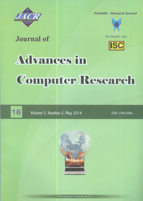 Advances in Computer Research - Volume:5 Issue: 2, Spring 2014