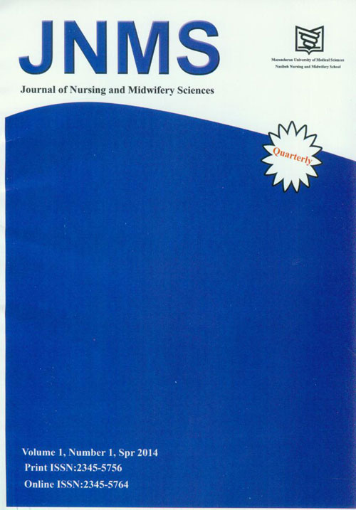 Nursing and Midwifery Sciences - Volume:1 Issue: 1, Jan-Mar 2014