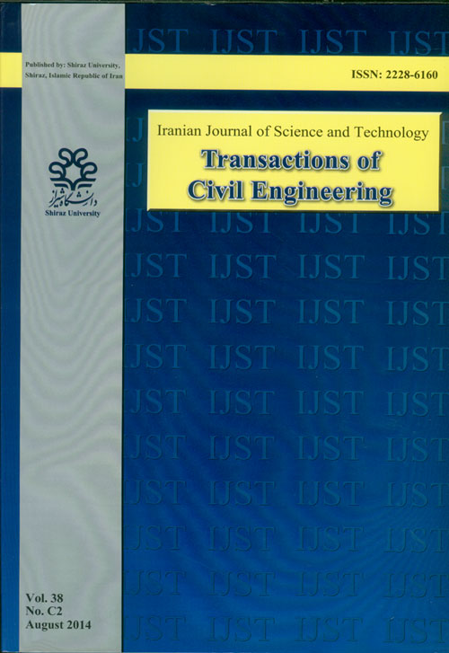 Science and Technology Transactions of Civil Engineering - Volume:38 Issue: 2, 2014