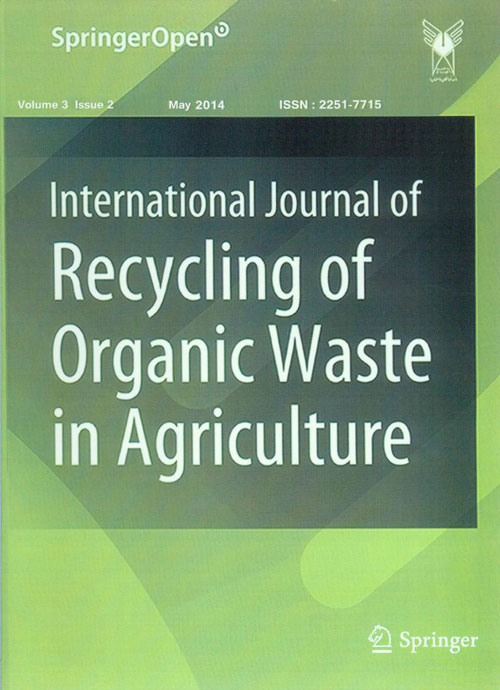 Recycling of Organic Waste in Agriculture - Volume:3 Issue: 2, Spring 2014