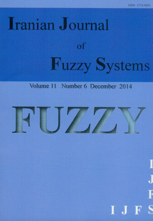 fuzzy systems - Volume:11 Issue: 6, Dec 2014