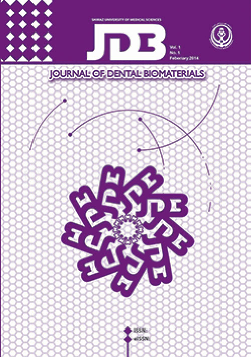 Dental Biomaterials - Volume:1 Issue: 2, 2014