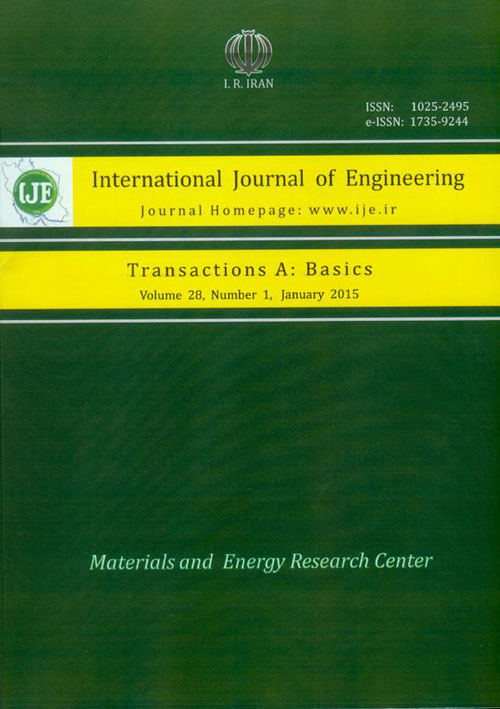 Engineering - Volume:28 Issue: 1, Jan 2015