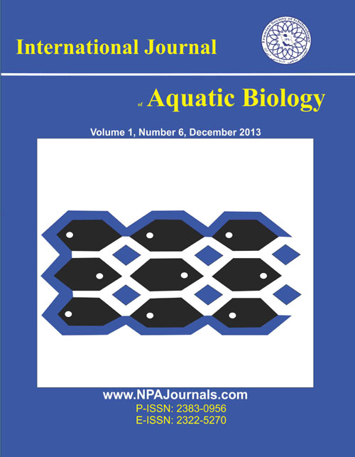 International Journal of Aquatic Biology - Volume:1 Issue: 6, Dec 2013