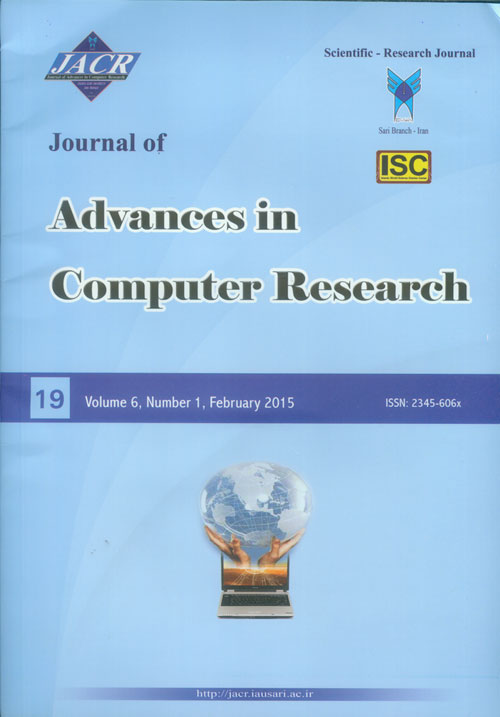 Advances in Computer Research - Volume:6 Issue: 1, Winter 2015