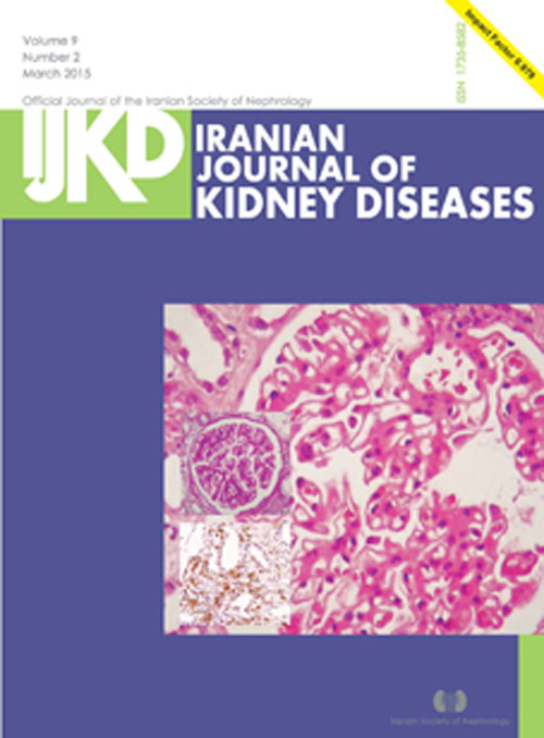 Kidney Diseases - Volume:9 Issue: 2, Mar 2015