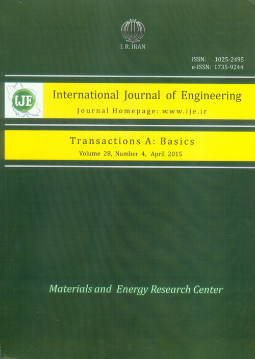 Engineering - Volume:28 Issue: 4, Apr 2015