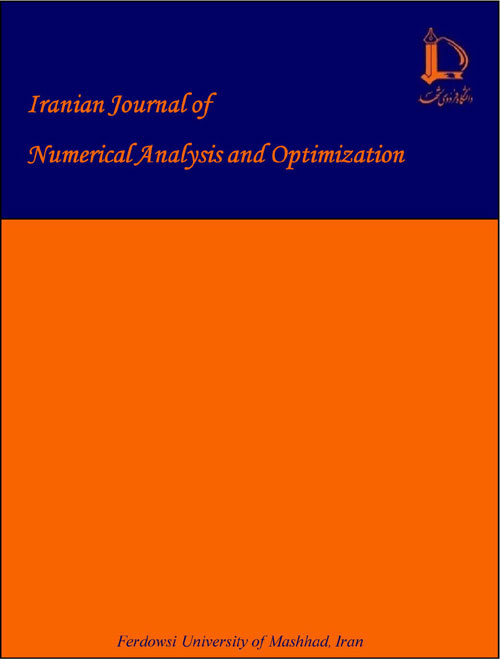 Numerical Analysis and Optimization - Volume:5 Issue: 1, Winter and Spring 2015