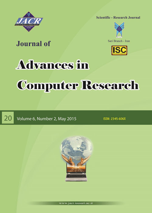 Advances in Computer Research - Volume:6 Issue: 2, Spring 2015