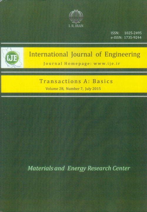 Engineering - Volume:28 Issue: 7, July 2015