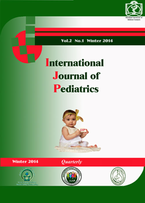 Pediatrics - Volume:3 Issue: 20, Aug 2015