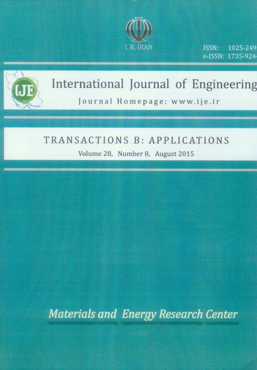 Engineering - Volume:28 Issue: 8, Aug2015