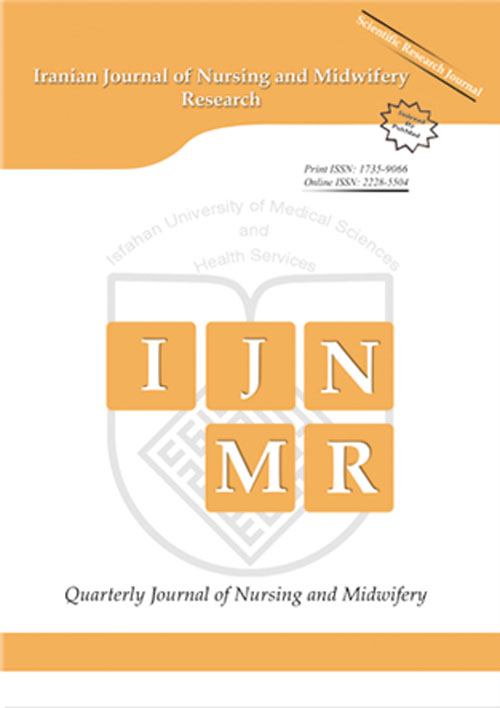 Nursing and Midwifery Research - Volume:20 Issue: 4, Jul-Aug 2014