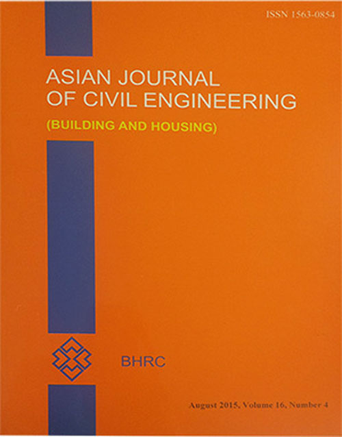 Asian journal of civil engineering - Volume:17 Issue: 2, Apr 2016