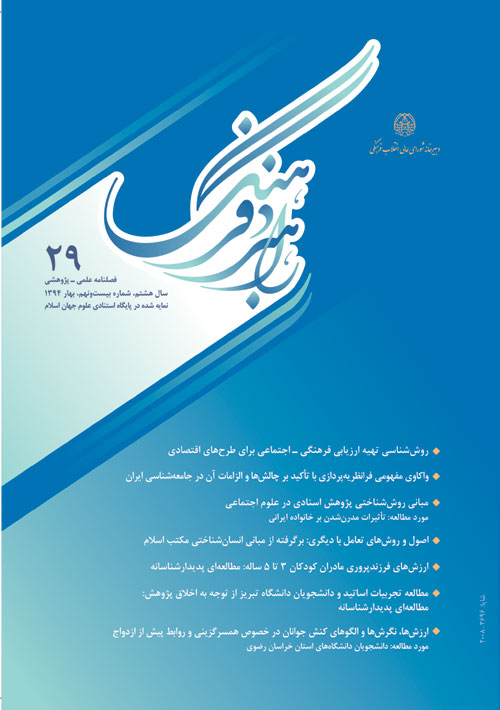 راهبرد فرهنگ - پیاپی 29 (بهار 1394)