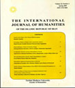 Humanities - Volume:22 Issue: 1, Winter 2015