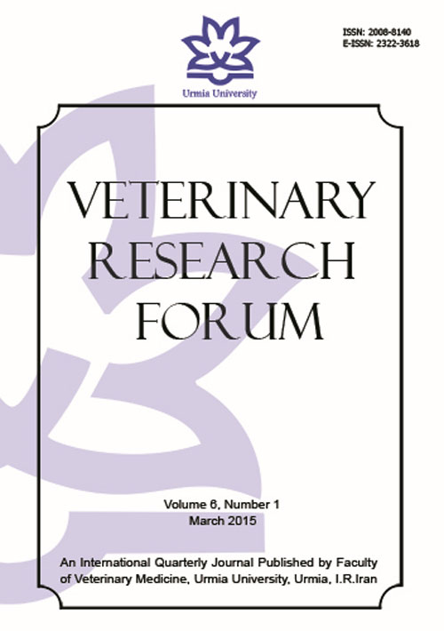 Veterinary Research Forum - Volume:6 Issue: 3, Summer 2015