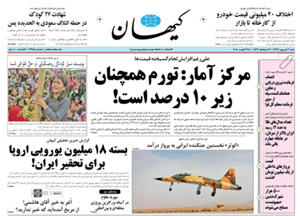 روزنامه کیهان، شماره 21985