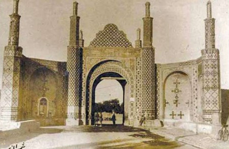 دروازه شمیران / منبع عکس : تاریخ ایرانی